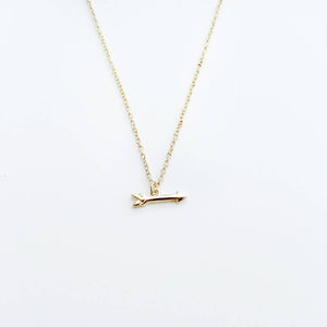 Grad Necklace - You Go Girl! - Gold - Arrow